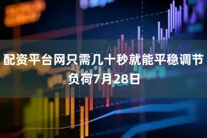 配资平台网只需几十秒就能平稳调节负荷7月28日